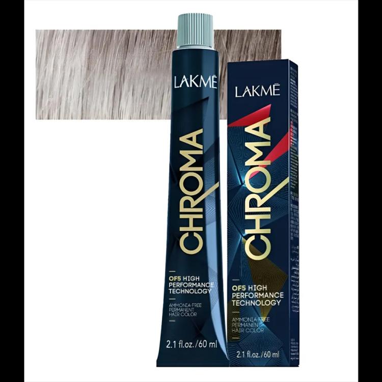 Lakme Chroma Permanent Hair Color - 10/17 Blue Ash Platinum Blonde