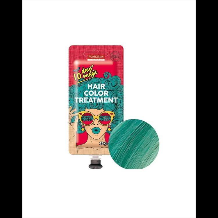 Purederm 10 Days' Magic Hair Color Treatment - Green