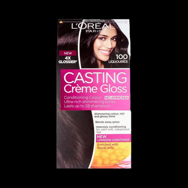 L’Oréal Paris Casting Creme Gloss - 100 Liquorice Black