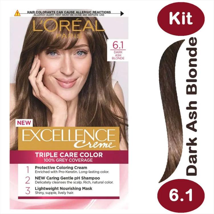 L’Oréal Paris Excellence Creme - 6.1 Dark Ash Blonde