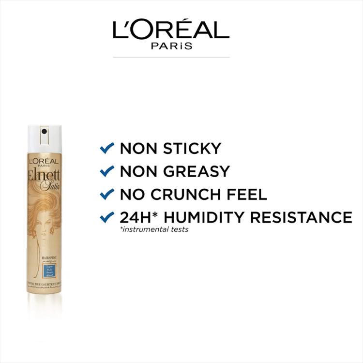 L’Oréal Paris Elnett Satin Super Hold Hairspray - 200 ml