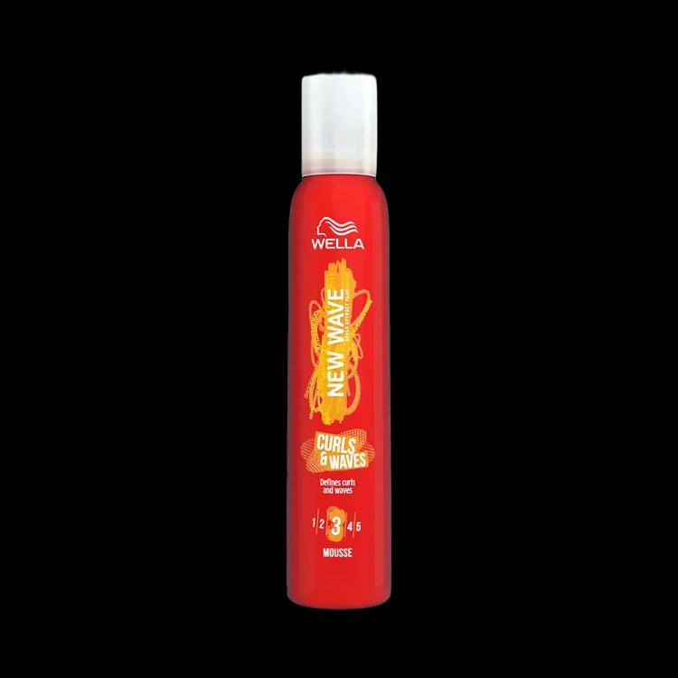 Wella New Wave Curls and Waves Hair Mousse - 200 ml