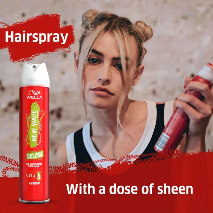 Wella New Wave Volume Hairspray - 250 ml