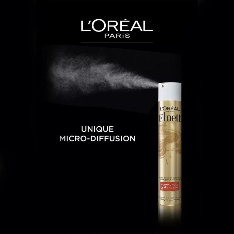L'Oréal Paris Elnett Satin Normal Strength Hairspray - 200 ml