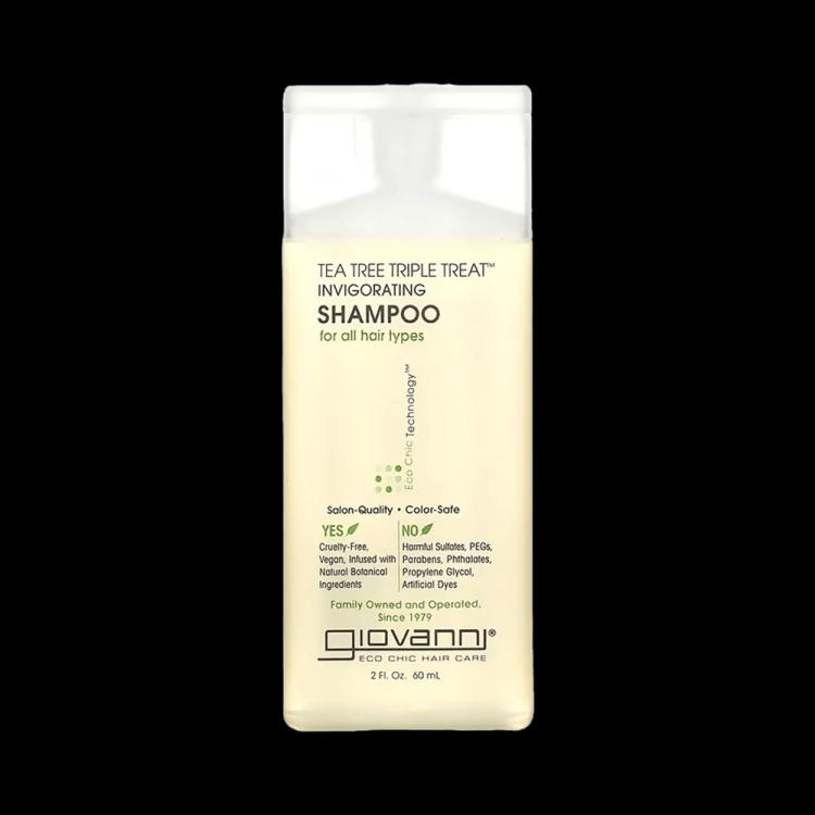 Giovanni Tea Tree Triple Treat Invigorating Shampoo - 60 ml