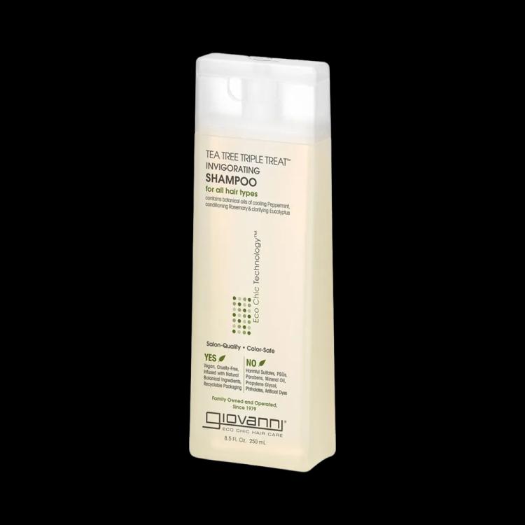 Giovanni Tea Tree Triple Treat Invigorating Shampoo - 250 ml