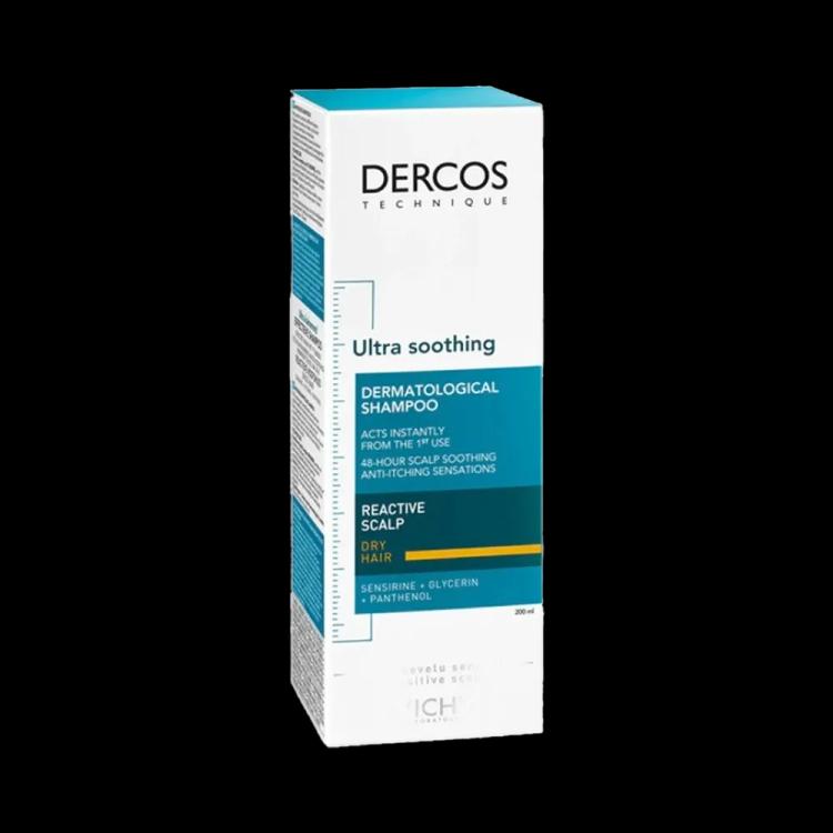 VICHY Dercos Ultra Soothing Dermatologique Shampoo - 200 ml