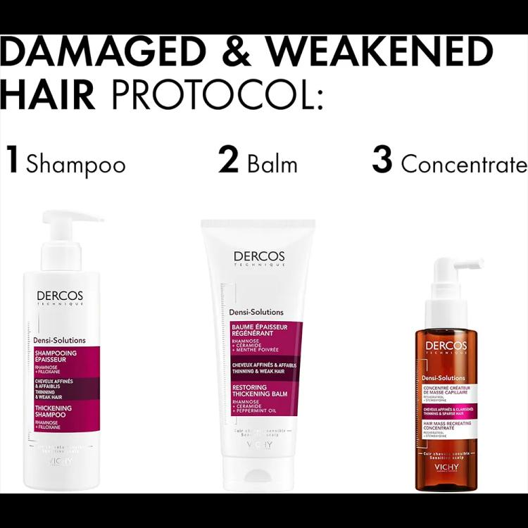VICHY Dercos Densi Solutions Thickening Shampoo - 250 ml