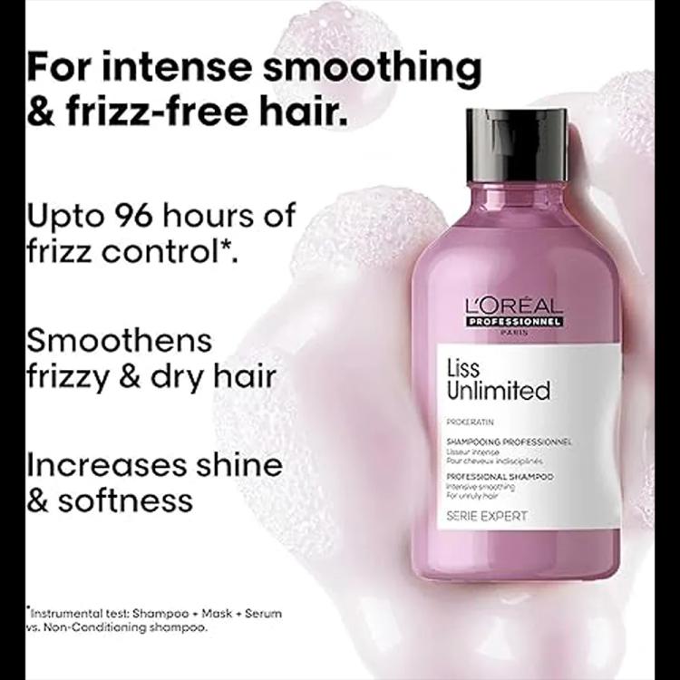 L'Oreal Professionnel Serie Expert Liss Unlimited Shampoo - 300 ml
