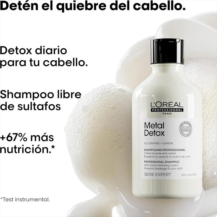 L'Oreal Professionnel Serie Expert Metal Detox Professional Shampoo - 300 ml