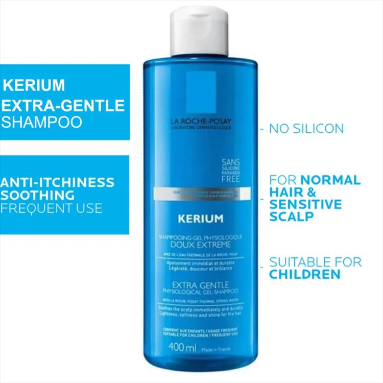 La Roche-Posay Kerium Doux Extreme Extra Gentle Shampoo - 400 ml