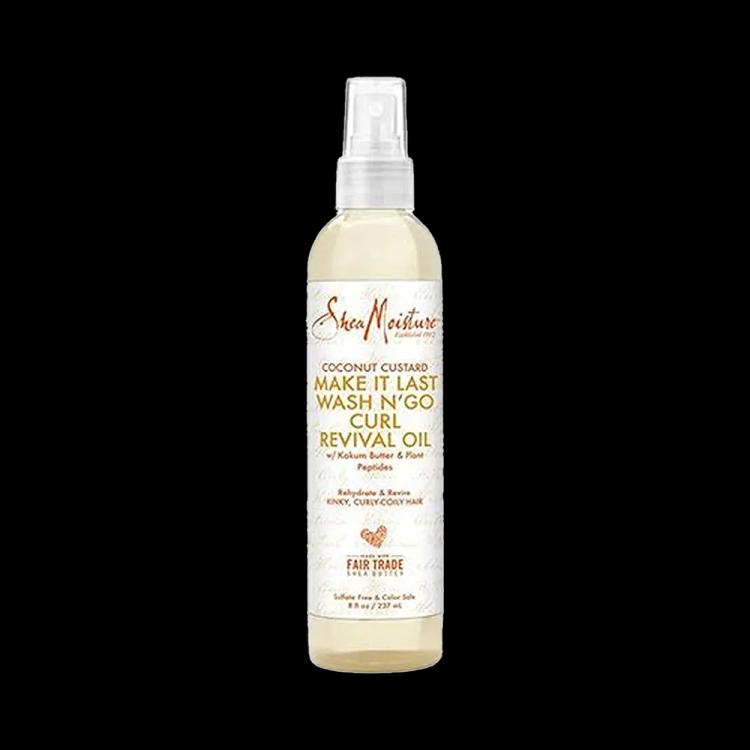 Shea Moisture Coconut Custard Make It Last Wash N' Go Curl Revival Oil - 237 ml