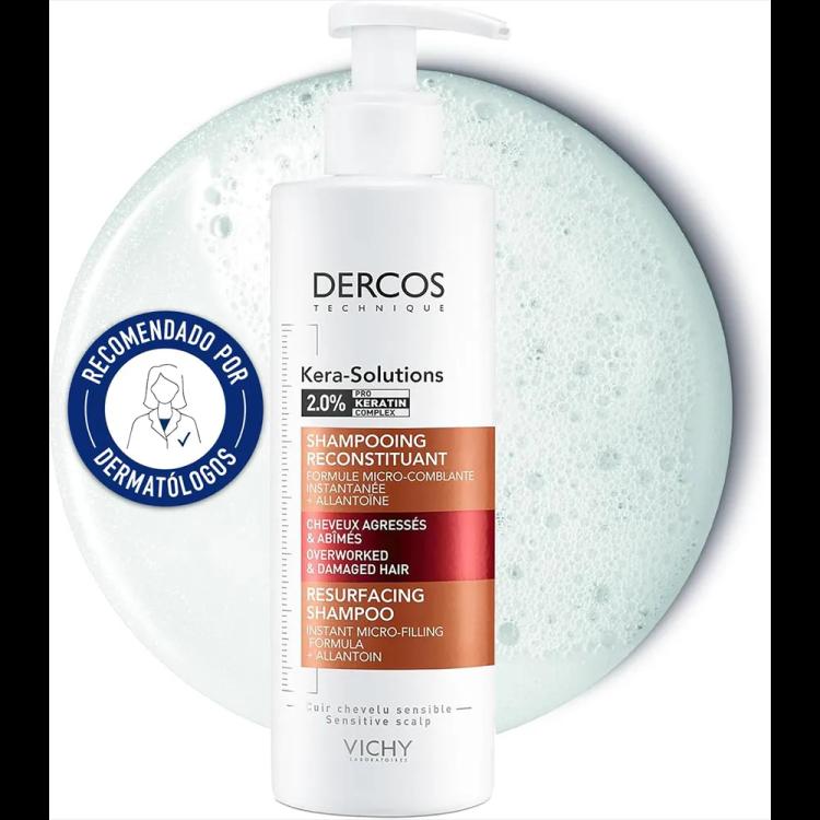 Vichy Dercos Kera-solutions Reparative Moisturizing Shampoo - 250 ml
