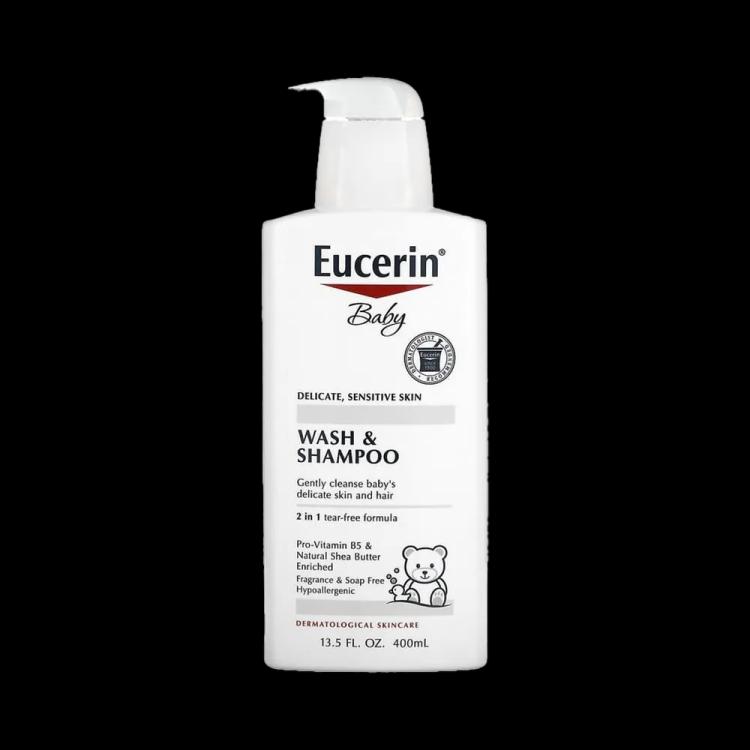 Eucerin Baby Wash and Shampoo - 400 ml