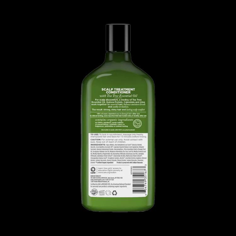 Avalon Organics Scalp Treatment Tea Tree Conditioner - 312 g