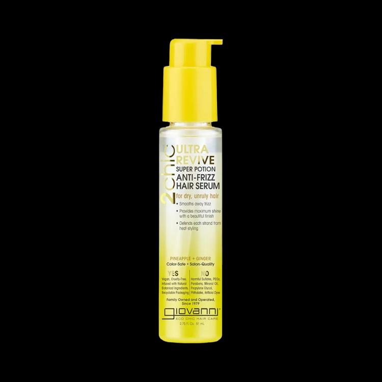 Giovanni 2Chic Ultra-Revive Super Potion Anti-Frizz Hair Serum - 81 ml