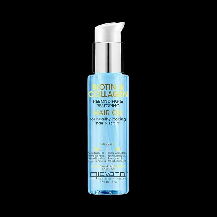 Giovanni Biotin & Collagen Rebonding & Restoring Hair Oil - 56 ml