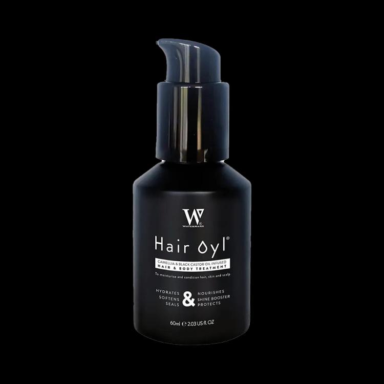 Watermans Camellia & Black Castor Hair Growth & Body Hydration Oil - 60 ml