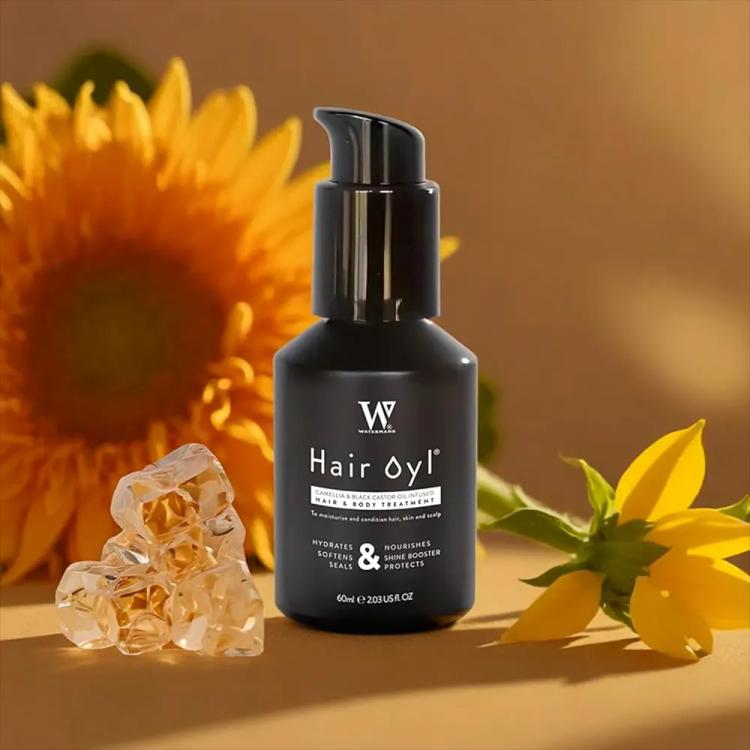 Watermans Camellia & Black Castor Hair Growth & Body Hydration Oil - 60 ml