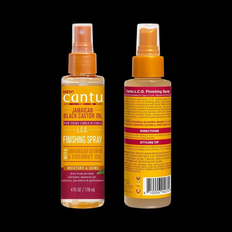 Cantu Jamaican Black Castor Oil Finishing Spray - 118 ml