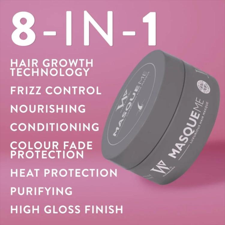 Watermans Masque Me - Repairing Treatment Hair Growth Mask For Maximum Hydration - 200 ml