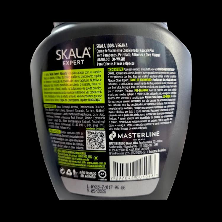 Skala Abacate Hair Treatment Cream - 1000 g