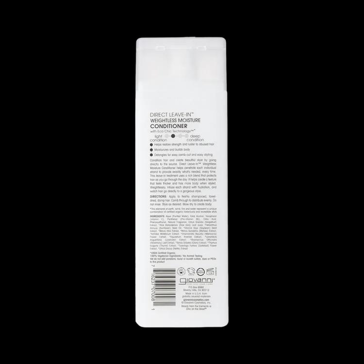 Giovanni Direct Leave-In Weightless Moisture Conditioner - 250 ml