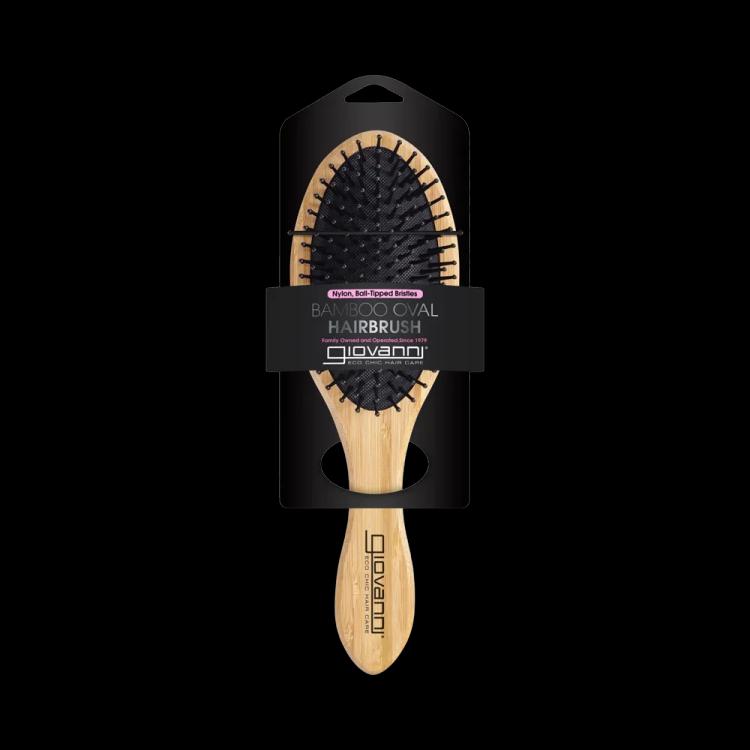 Giovanni Bamboo Oval Hair Brush