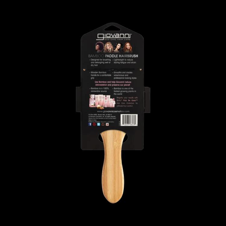 Giovanni Bamboo Oval Hair Brush