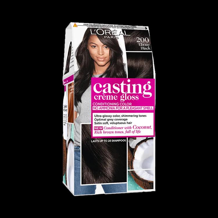 L'Oreal Paris Casting Creme Gloss - 200 Ebony Black