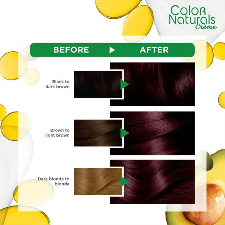 Garnier Color Naturals Creme - 3.6 Deep Red Brown