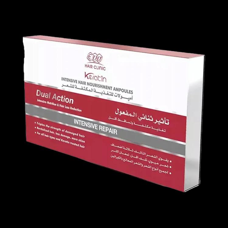 أمبولات كيراتين Eva Hair Clinic - (7 مل × 7 قطع)