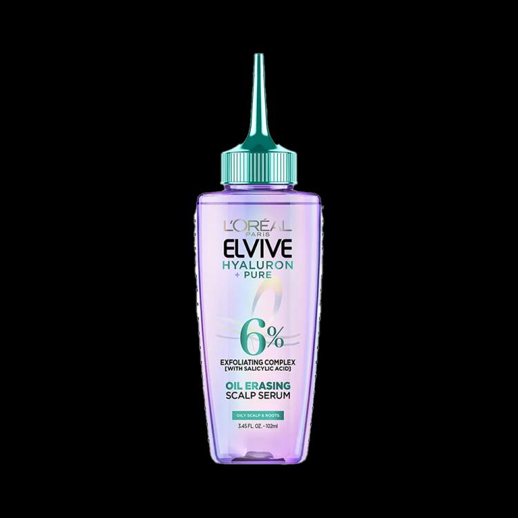 L'Oreal Paris Elvive Hyaluron + Pure Oil Erasing Serum for Oily Hair - 102 ml