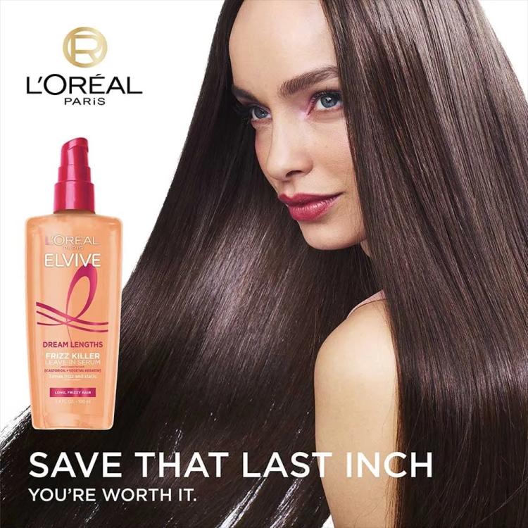 L'Oreal Paris Elvive Dream Lengths Frizz Killer Leave-In Serum - 100 ml