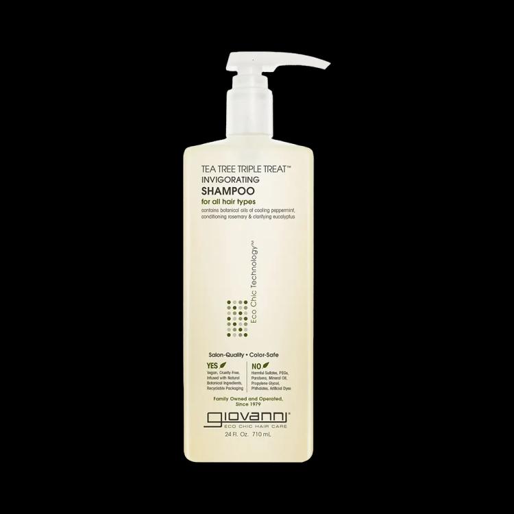 Giovanni Tea Tree Triple Treat Invigorating Shampoo - 710 ml