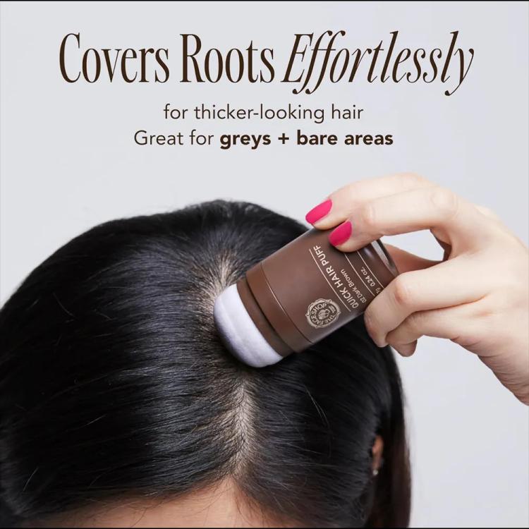 The Face Shop Quick Hair Puff - 02 Dark Brown
