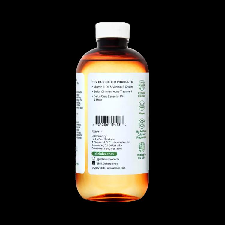 De La Cruz 100% Pure Expeller-Pressed Olive Oil - 236 ml
