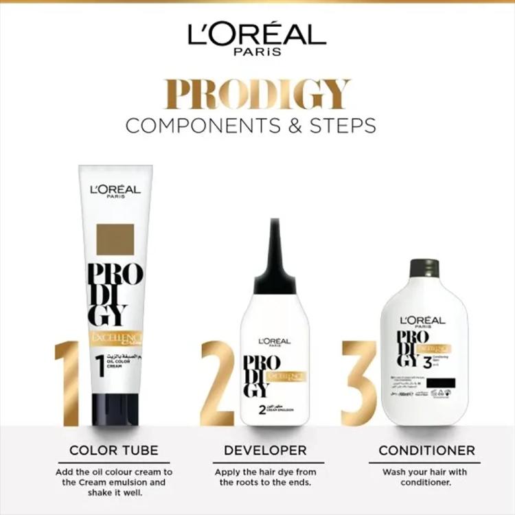 L’Oréal Paris Prodigy Ammonia Free - 8.0 Light Blonde