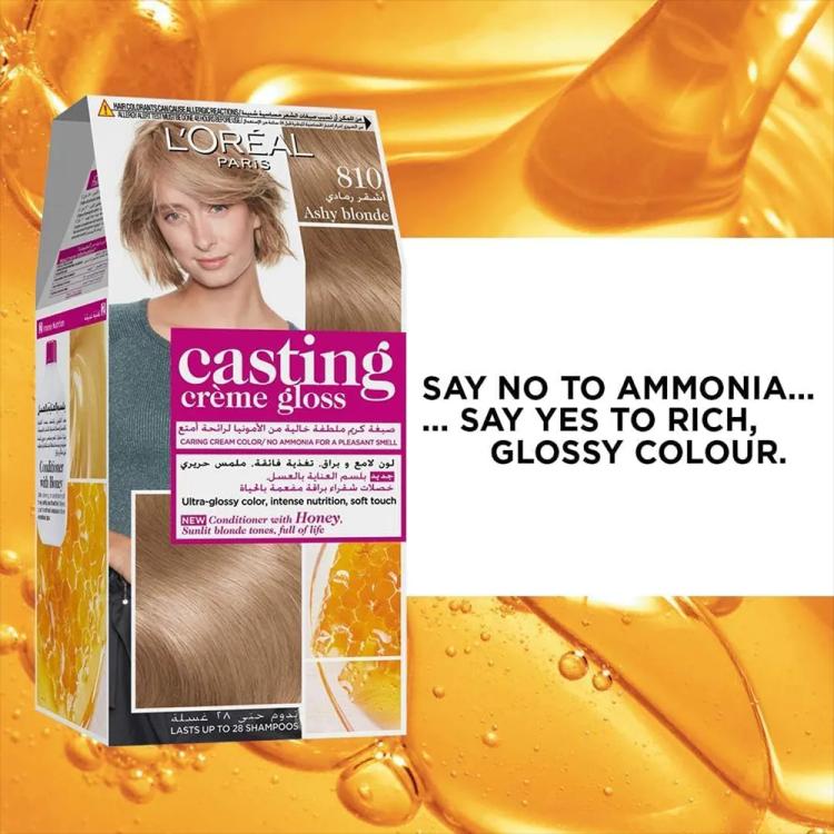 L’Oréal Paris Casting Creme Gloss Regular - 810 Ashy Blonde