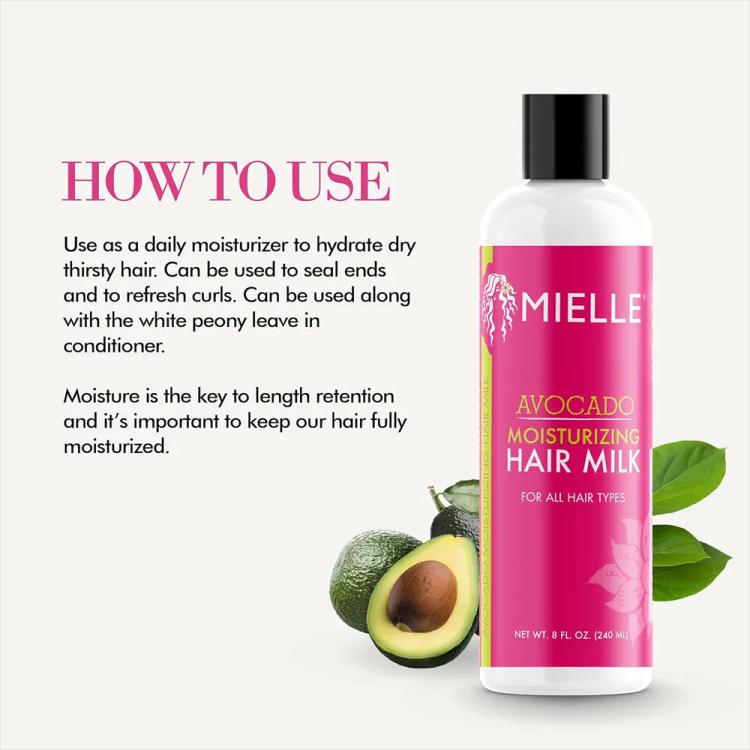 Mielle Avocado Moisturizing Hair Milk - 240 ml