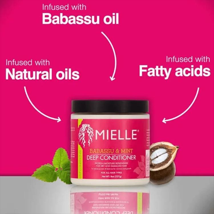 Mielle Babassu Oil & Mint Deep Conditioner - 227 g