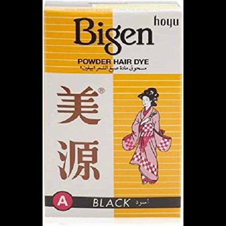 Bigen Powder Hair Dye - A Black (6 g)