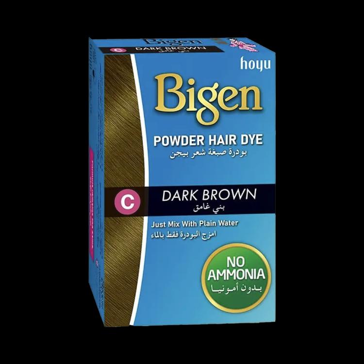 Bigen Powder Hair Dye - C Dark Brown (6 g)