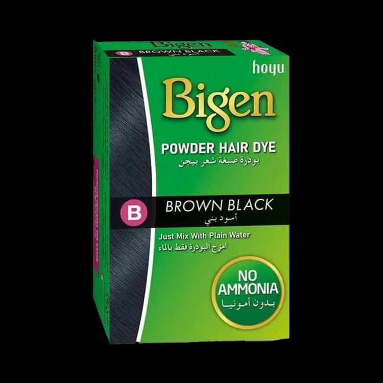 Bigen Powder Hair Dye - B Brown Black (6 g)