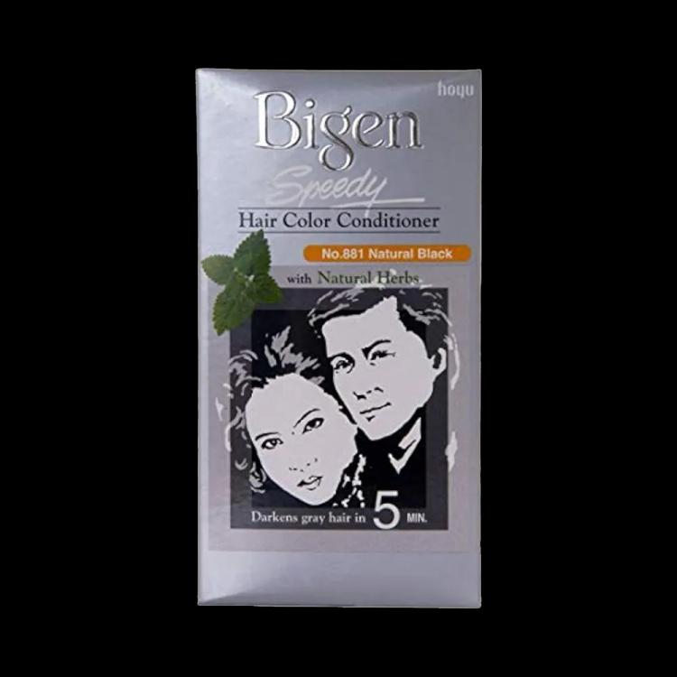 Bigen Speedy Hair Color Conditioner - 881 Natural Black (80 g)