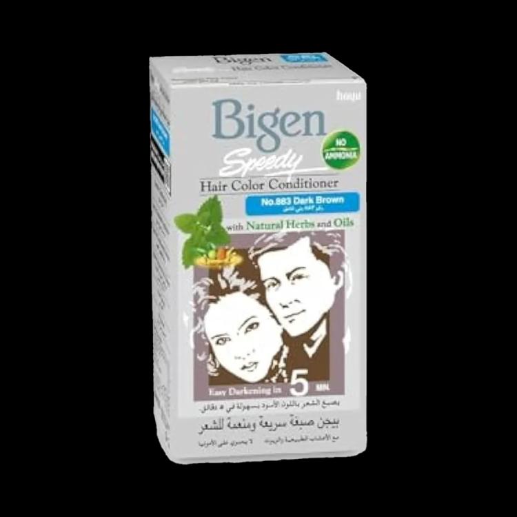 Bigen Speedy Hair Color Conditioner - 883 Dark Brown (80 g)