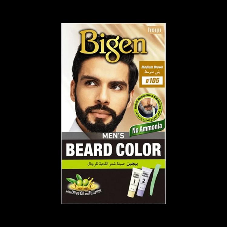 Bigen Men's Beard Color - B105 Medium Brown (40 g)