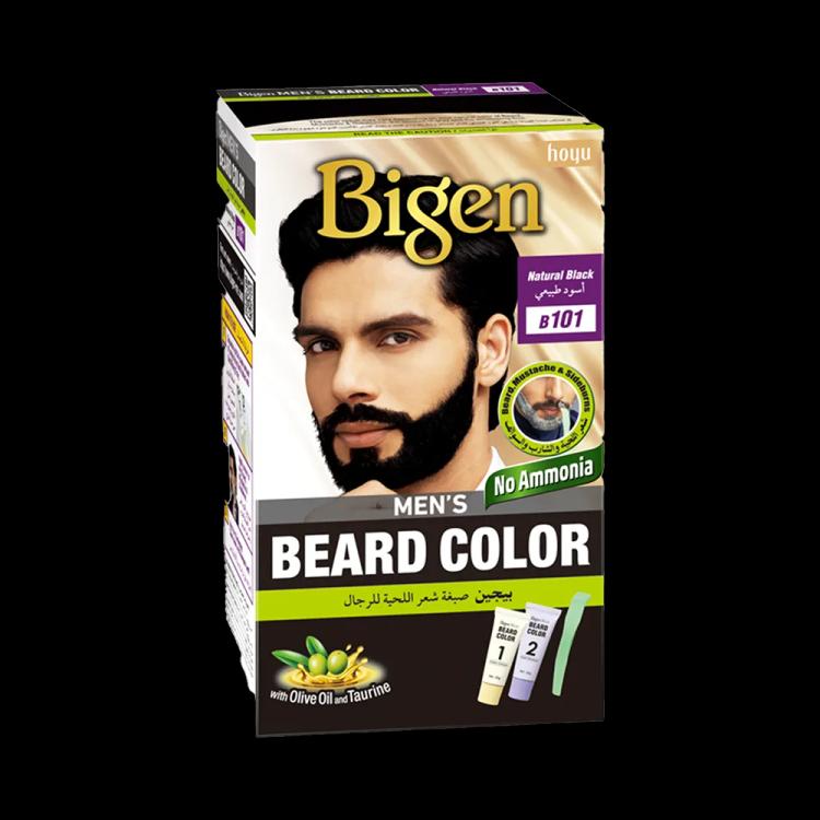 Bigen Men's Beard Color - B101 Natural Black (40 g)