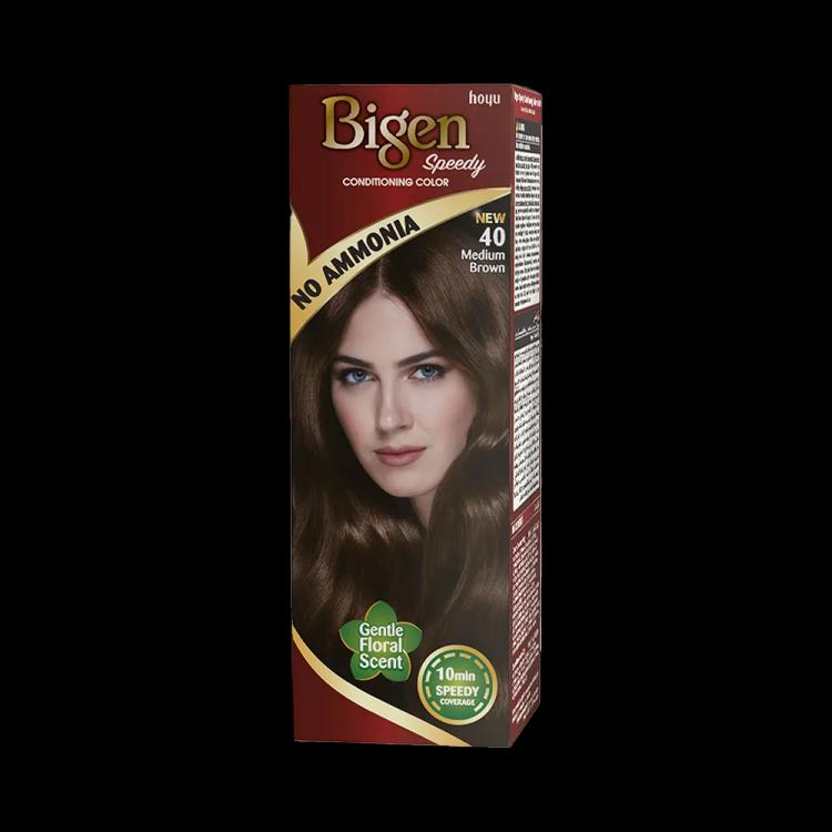 Bigen Speedy Conditioning Color - 40 Medium Brown (80 g)