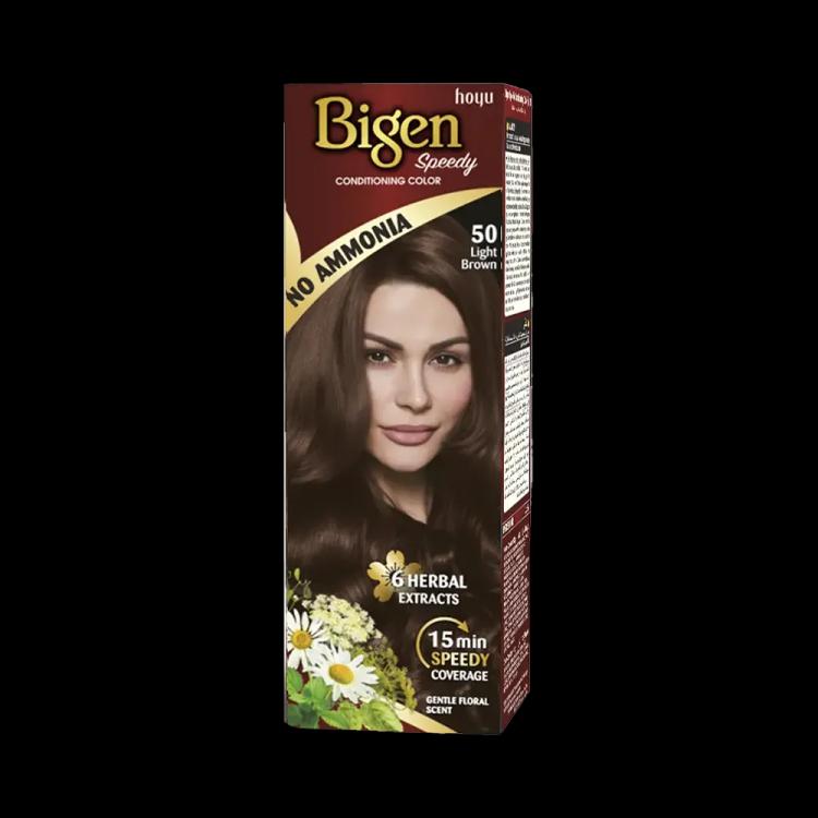Bigen Speedy Conditioning Color - 50 Light Brown (80 g)